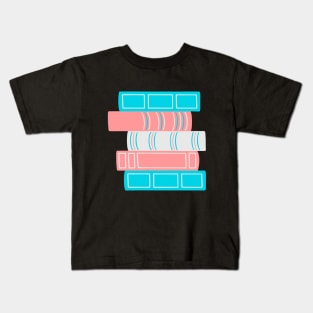 Trans Book Pride Stack Kids T-Shirt